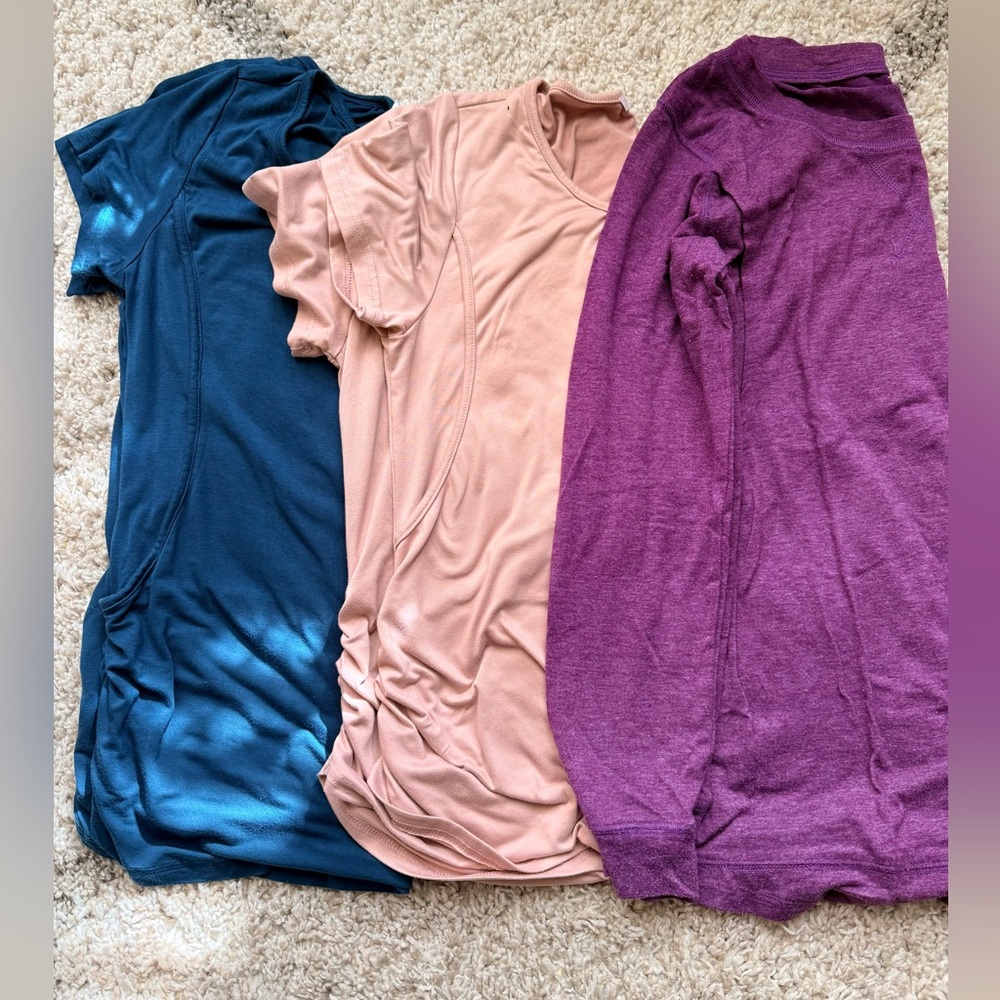 Set of Three Maternity Nursing Tops